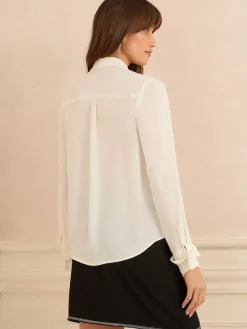 - overhemd met knopen en lange mouwen*Love & Roses Discount