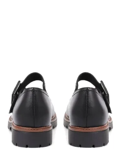 - Mary Jane Buckle Shoes with Chunky Sole*Pavers Outlet