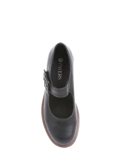 - Mary Jane Buckle Shoes with Chunky Sole*Pavers Outlet