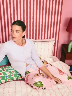 Pale Pink Howdy Cardigan Pyjamas*Eleanor Bowmer Online