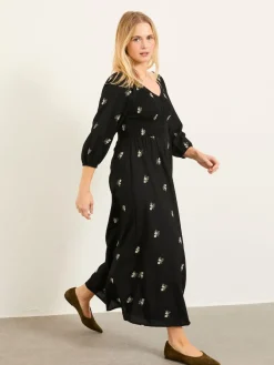 FatFace - Geborduurde midi-jurk*Fat Face Online