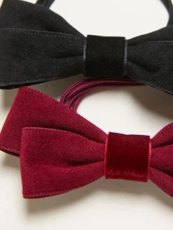 FatFace 2 Pack Bow Hair Ties*Fat Face Sale