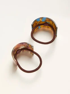 FatFace 2 Pack Hars Manchet Haarbandjes*Fat Face New