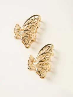 FatFace 2 Pack Metal Butterfly Claw Clips*Fat Face Best