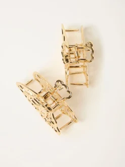 FatFace 2 Pack Metal Butterfly Claw Clips*Fat Face Best