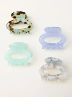 FatFace 4 Pack Oval Clips*Fat Face Clearance