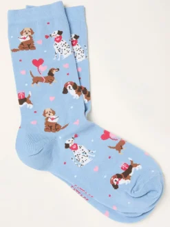 FatFace - Sokken met hondenprint*Fat Face Online