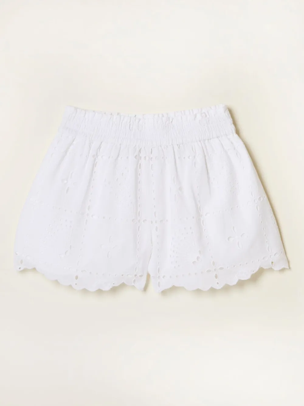 FatFace Beachwear short met schelpen cutwork*Fat Face Online