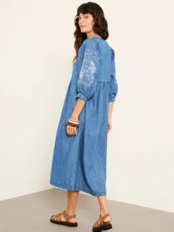 FatFace Denim Midi Dress*Fat Face Hot