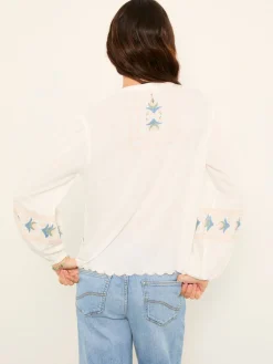 FatFace Embroidered Blouse*Fat Face Sale