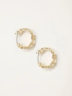 FatFace Flower Hoop Earrings*Fat Face Clearance