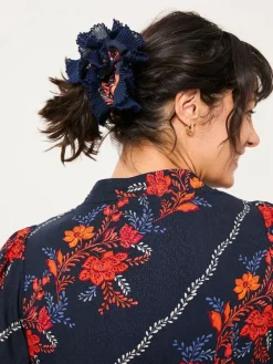 FatFace Folk Floral Printed Scrunchie*Fat Face Discount