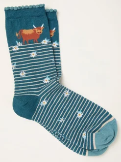 FatFace Highland Cow Socks*Fat Face Hot