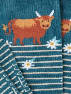 FatFace Highland Cow Socks*Fat Face Hot