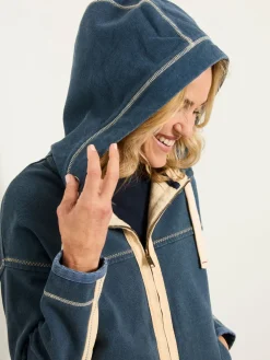 FatFace hoodie met doorlopende rits*Fat Face Hot