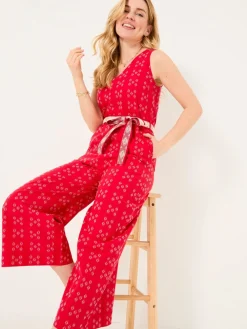 FatFace Jacquard jumpsuit*Fat Face Clearance