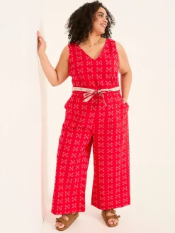 FatFace Jacquard jumpsuit*Fat Face Clearance