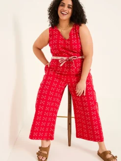 FatFace Jacquard jumpsuit*Fat Face Clearance