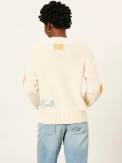FatFace Knitted Surf Pattern Jumper*Fat Face Outlet