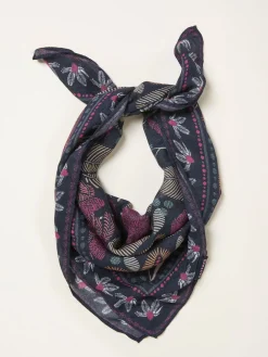 FatFace Leaf Floral Hair Scarf*Fat Face Outlet