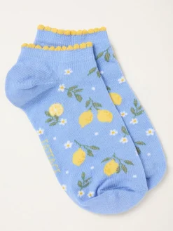 FatFace Lemon Trainer Socks*Fat Face Discount