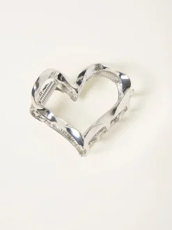 FatFace Metal Heart Claw Clip*Fat Face Sale