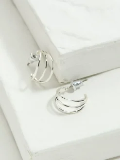 FatFace oorbellen met drie strengen*Fat Face Sale