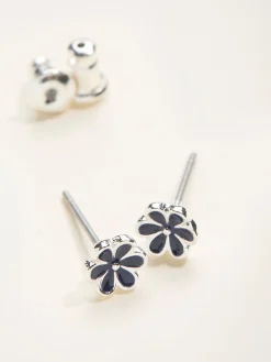 FatFace oorknopjes in de vorm van madeliefjes*Fat Face Outlet