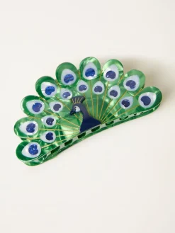 FatFace Peacock Claw Clip*Fat Face Sale