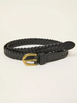 FatFace Plait Leather Belt*Fat Face Online