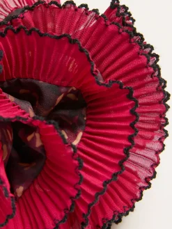 FatFace Sketchy Texture Printed Scrunchie*Fat Face Clearance