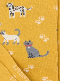 Fatface sokken met kattenopdruk*Fat Face Sale