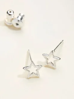 FatFace Star Stud Earrings*Fat Face Discount