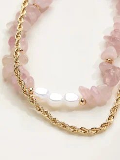 FatFace Stone Layered Bracelet*Fat Face New