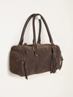 FatFace Suede Bowling Bag*Fat Face Online