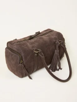 FatFace Suede Bowling Bag*Fat Face Online