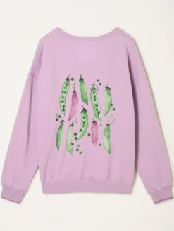 FatFace Sweet Pea Graphic Crew Sweat*Fat Face Hot