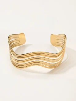 FatFace Wavy Cuff Bracelet*Fat Face