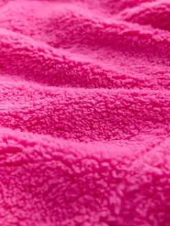 Felroze - Borg fleece met korte rits*Next Outlet