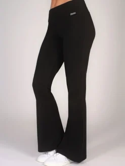 Flare Jersey Womens Trousers*Pineapple Hot