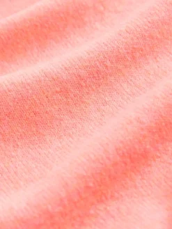 Fluorescerend felrood - Superzachte gebreide top met korte mouwen*Next Best