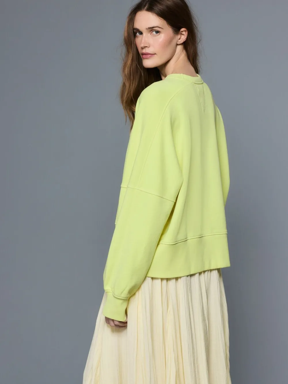 - Crew Neck Washed Sweatshirt*Next Best