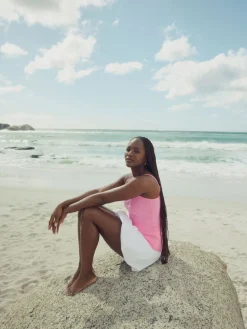 Fluoro roze - Spaghettibandtop*Next Hot