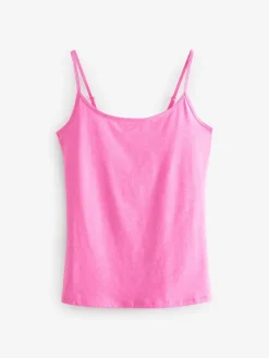 Fluoro roze - Spaghettibandtop*Next Hot