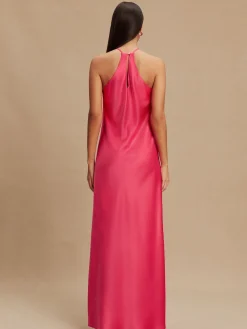 - Bridesmaids Satin Halterneck Maxi Dress*Next Best
