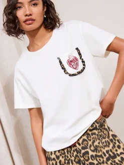 Amour Leopard Short Sleeve Pyjamas*Friends Like These Best