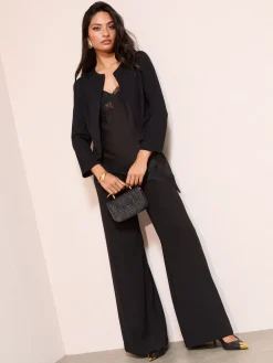 Black Seam Detail Jacket*Friends Like These Discount