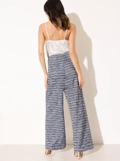 Boucle Wide Leg Trousers*Friends Like These Best