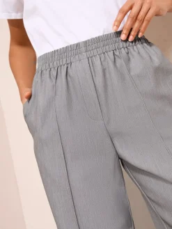 Elasticated Waist Pull On Tailored Trousers*Friends Like These Discount