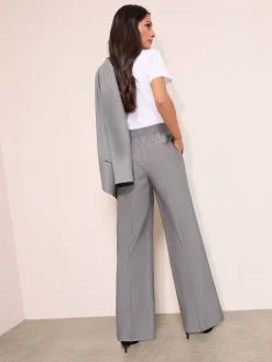 Elasticated Waist Pull On Tailored Trousers*Friends Like These Discount